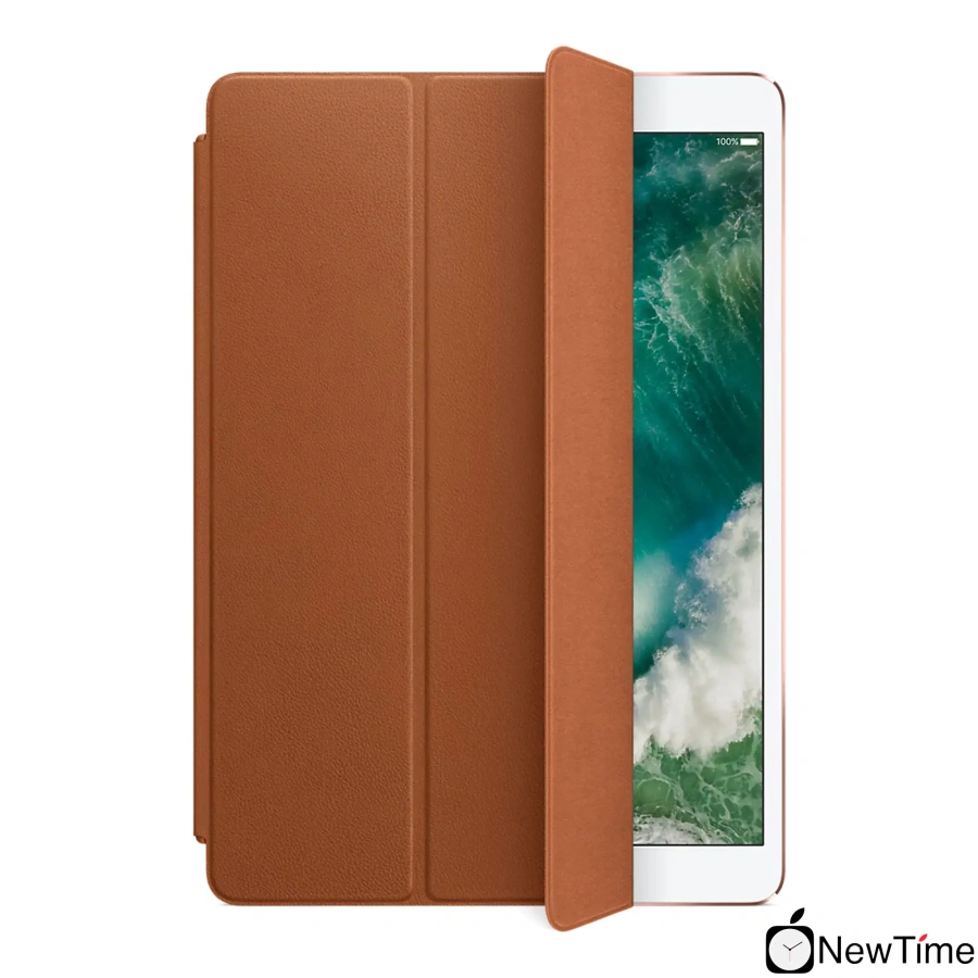 Apple Leather Smart Cover for iPad 10.2"/Air 3/Pro 10.5" - Saddle Brown (MPU92)